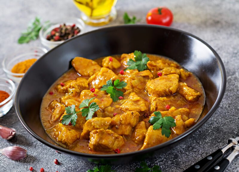 Chicken Curry with Rice