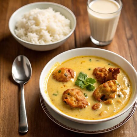 Punjabi Kadhi Pakoda(Served with 4 chapati/3 Paratha)