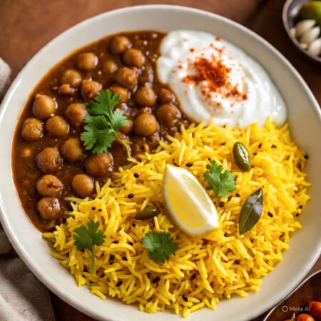 Pindi Chhole with Pulaav