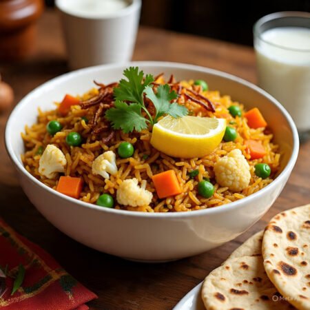 Veg Soya Pulao Premium