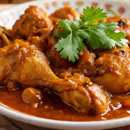 Chicken Curry ( 5 PC Large) with 2 Chapati
