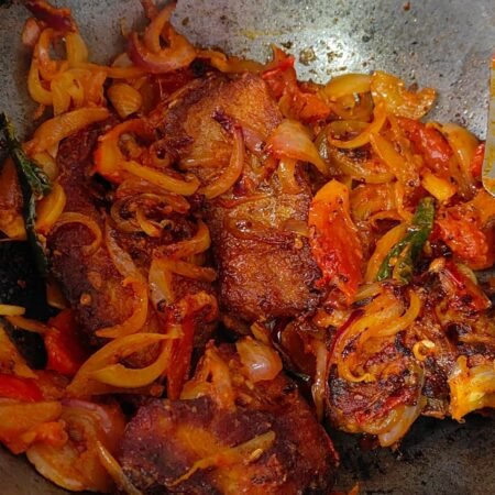 Chilly Fish(Served with 3 Roti))