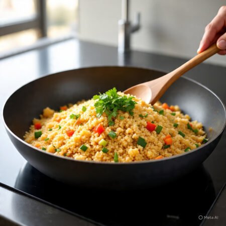 Vegtables Sooji Upma