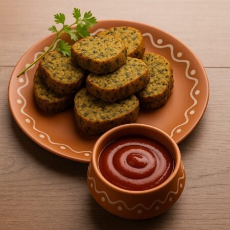 Kothimbir Wadi!*🧄🫓(6PC)
