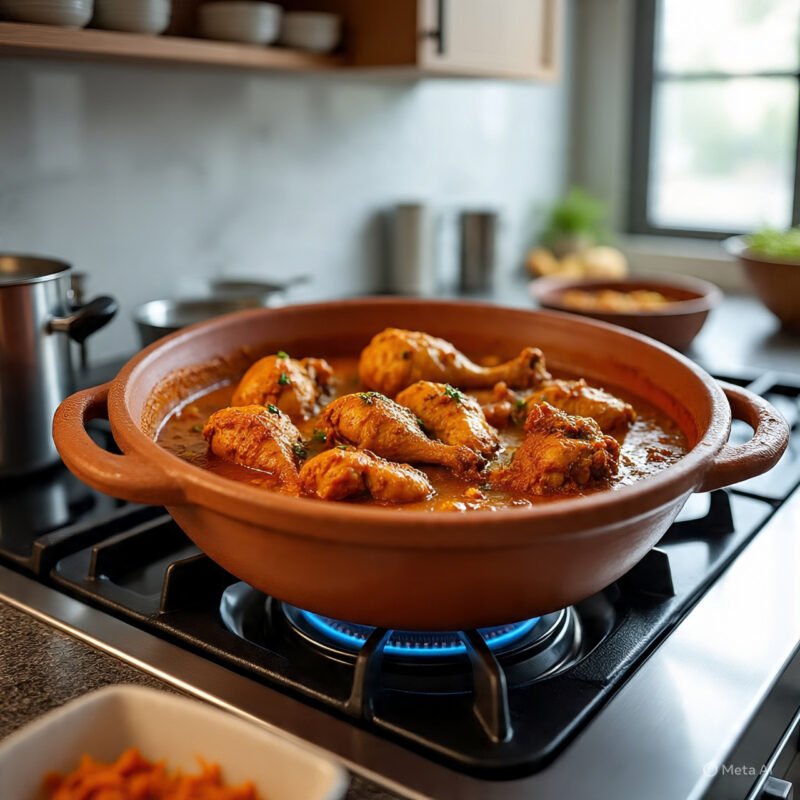 Chicken Curry Handi(Half - 7 PC)