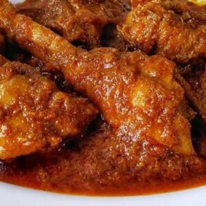 Chicken Kosha ( 5 PC Large) Semi Gravy Spicy -Bengali Style