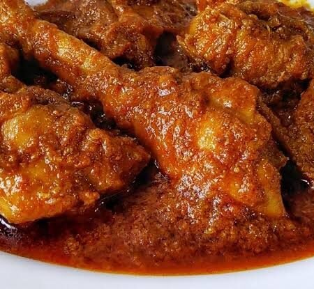Chicken Kosha ( 5 PC Large) Semi Gravy Spicy -Bengali Style