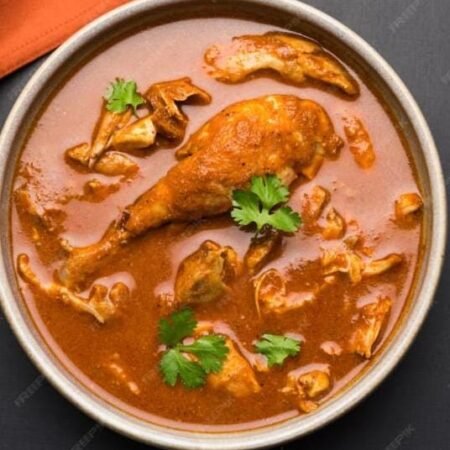 Chicken Curry Handi(Half - 6 PC)
