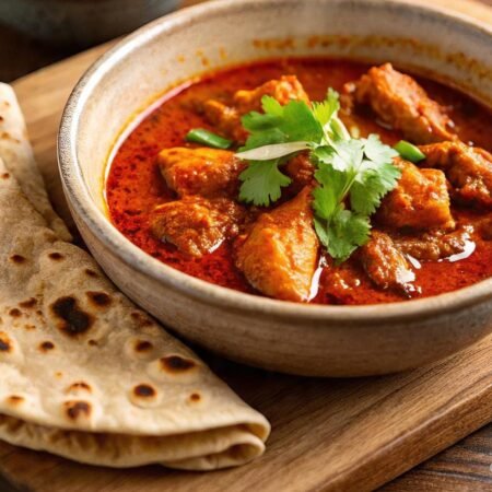Chicken Curry with Roti(3 PC)