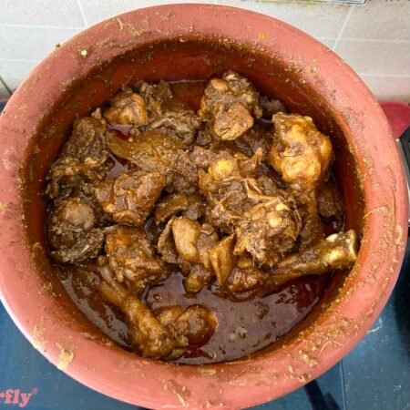Spicy Latpat Chicken(4PC) with 4 Chapati