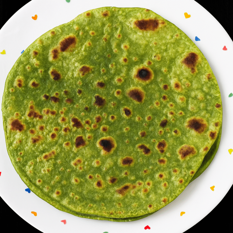 Methi (Spinach) Paratha - 6 pcs