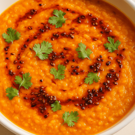 Moong ki Daal with Rice and Bhindi Fry