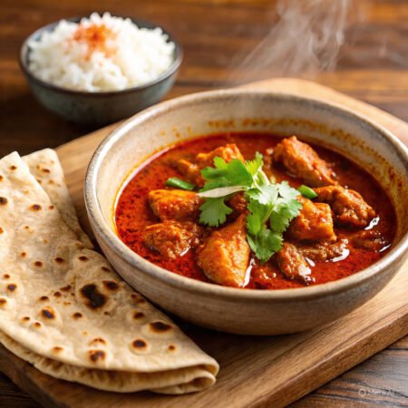 Chicken Mini Thali - 2 pc + Rice or 3 chapati