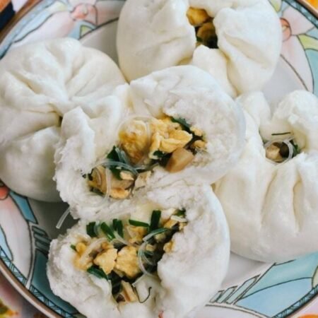 Veg steam Bao Bun - 4 pc