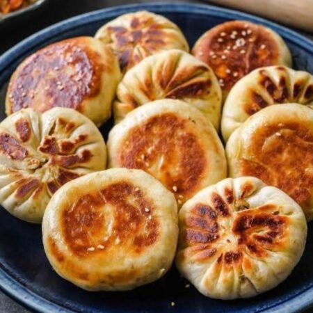 Veg Pan Fried Bao Bun - 4 pc