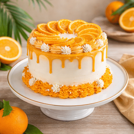 Orange Cake(1/2 Kg)